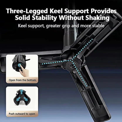 4-In-1 Magnetic Selfie Stick Bluetooth Remote