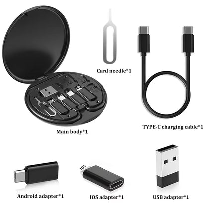 Kit Cabo USB-C 60W Multi Adaptador Carregamento