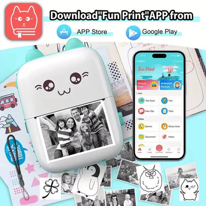 58Mm Mini Portable Thermal Photo Printer