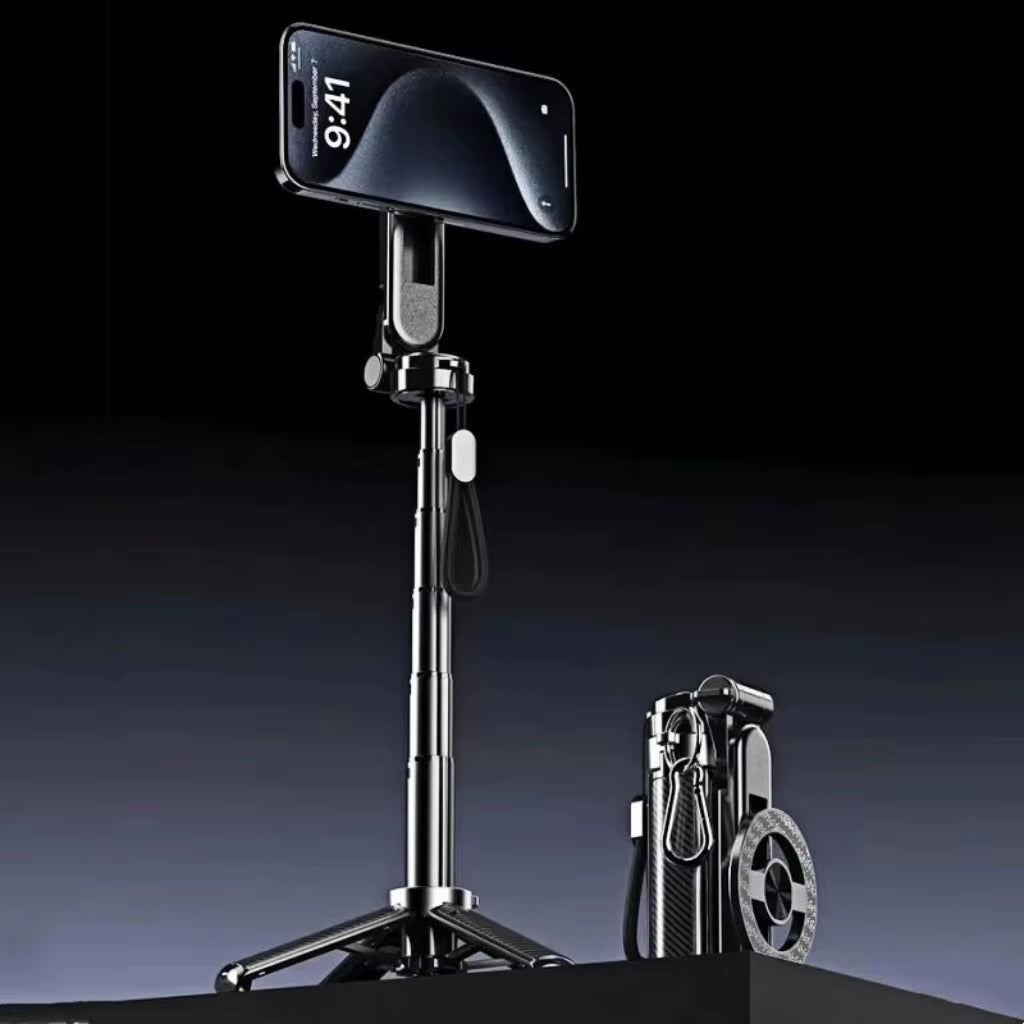 4-In-1 Magnetic Selfie Stick Bluetooth Remote