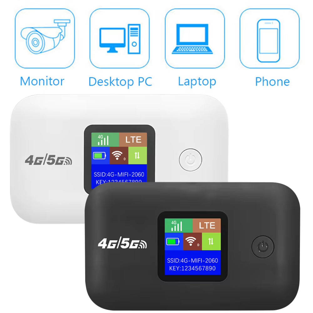 Roteador Wifi 4G Portatil Com Chip