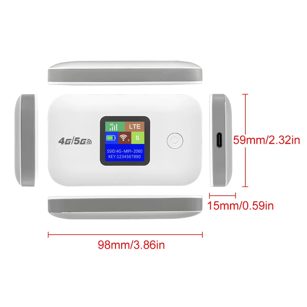 Roteador Wifi 4G Portatil Com Chip